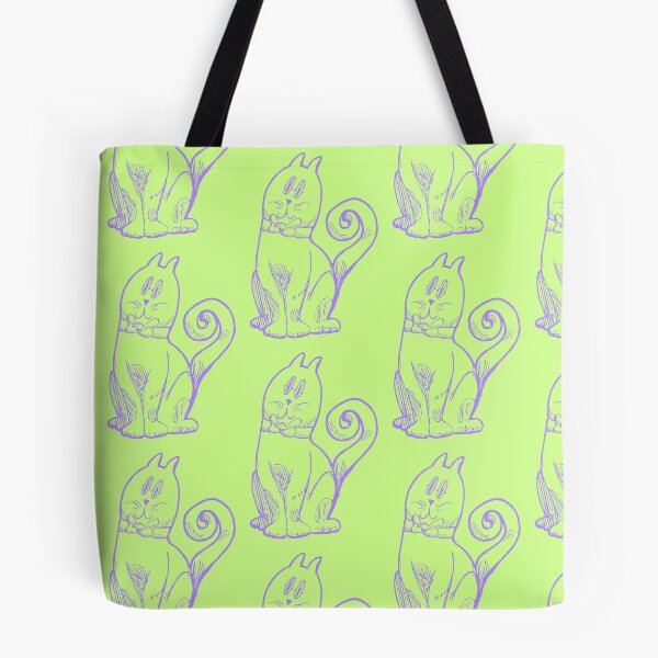 Item preview, Mr.Silly Puss - Light purple & green designed and sold by levivianne.