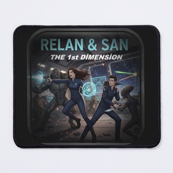 Item preview, Relan & San: The 1st Dimension Battle | Galactic Peacekeepers Art designed and sold by RS-Globalist-.