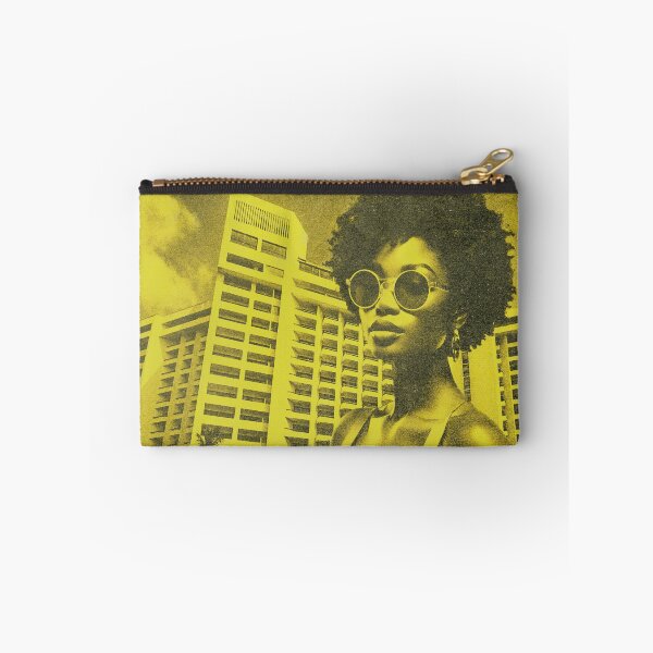 Item preview, Victoria Island Lagos Nigeria | Golden Retro Vintage Print designed and sold by MammothArt.