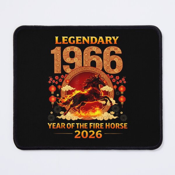 Item preview, Year of The Horse Lunar Chinese New Year Fire Horse 2026 designed and sold by ivotee.
