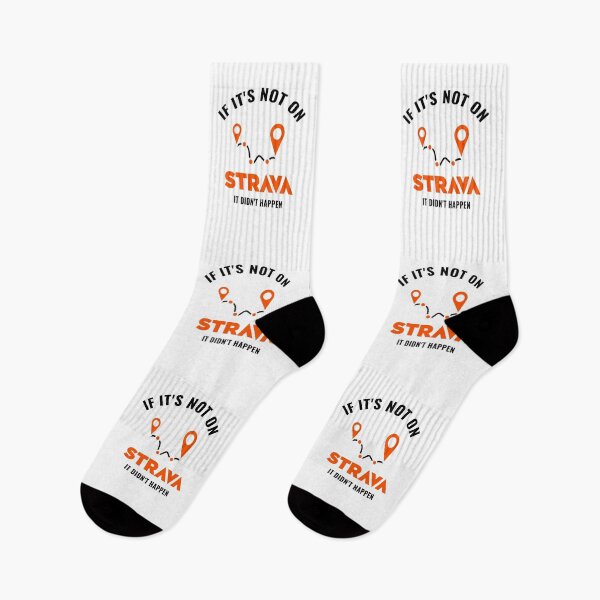 Item preview, If Its Not On Strava It Never Happened Funny Cycling and Running Quote designed and sold by BMLprint ⭐⭐⭐⭐⭐.
