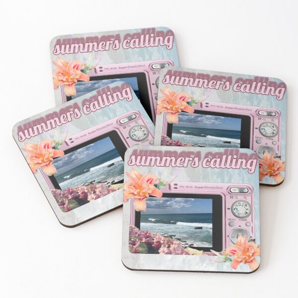 Item preview, Summers Calling Beach Pink Tropical Seashell vibes designed and sold by tigerlilyz.