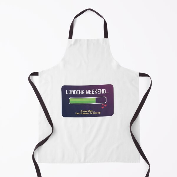 Item preview, Loading Weekend Pixel Art - Funny Retro Gamer Progress Bar Sticker designed and sold by ZYNORAworld.