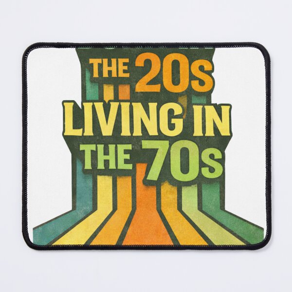 Item preview, Born in the 20s Living in the 70s Retro Vintage Aesthetic Design designed and sold by KomoFrames.