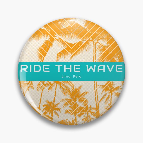 Item preview, Ride the Wave Surfing Lima Peru designed and sold by Bold & Brewed.