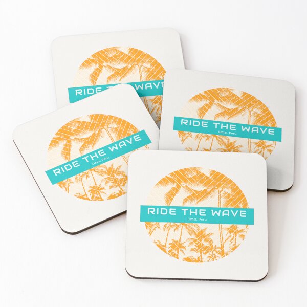 Item preview, Ride the Wave Surfing Lima Peru designed and sold by Bold & Brewed.