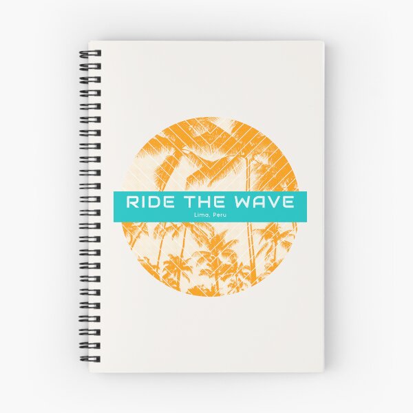 Item preview, Ride the Wave Surfing Lima Peru designed and sold by Bold & Brewed.