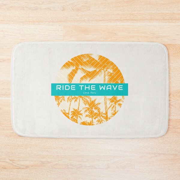 Item preview, Ride the Wave Surfing Lima Peru designed and sold by Bold & Brewed.
