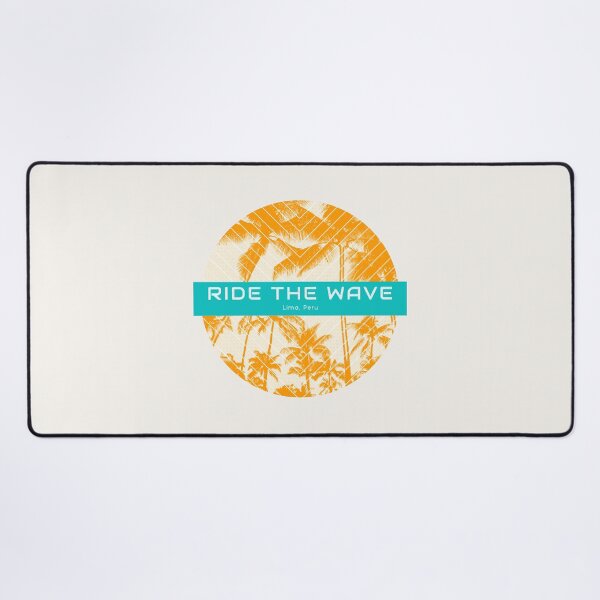 Item preview, Ride the Wave Surfing Lima Peru designed and sold by Bold & Brewed.