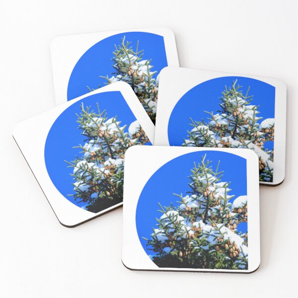 Artikelvorschau, Schneebedeckter Baum. entworfen und verkauft von MLJM_Photography.