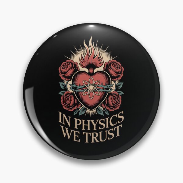 Item preview, In Physics We Trust – Bold Enlightenment Graphic Statement designed and sold by paulo silveira.
