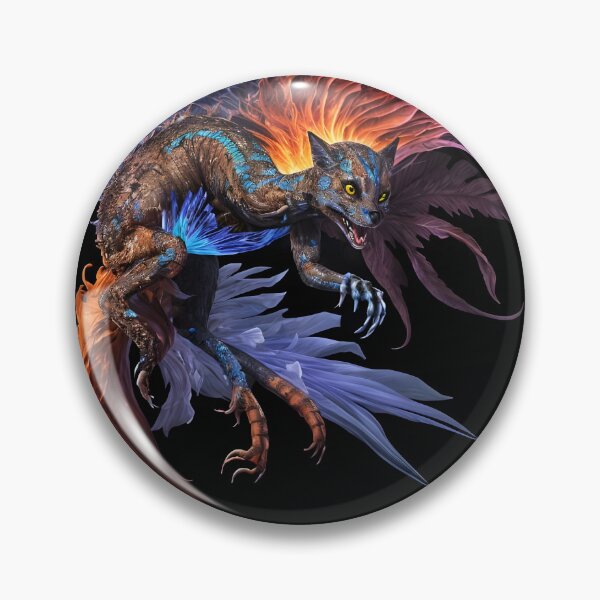 Item preview, Ethereal predator in the dance of astral fire designed and sold by KunstGeist.