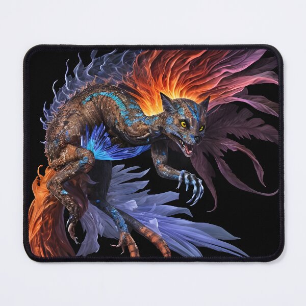 Item preview, Ethereal predator in the dance of astral fire designed and sold by KunstGeist.