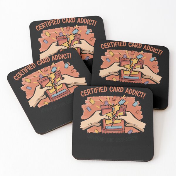 Item preview, Certified Card Addict Unwrap The Obsession Trading designed and sold by LuminOrb.