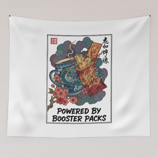 Item preview, Powered By Booster Packs Trading Card Coffee designed and sold by LuminOrb.