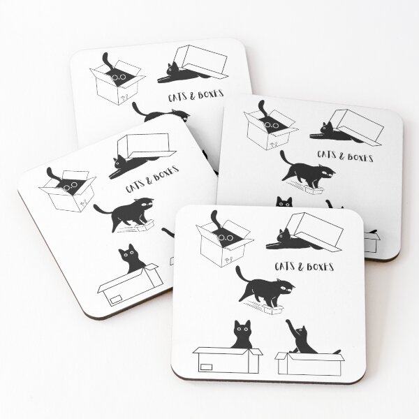 Item preview, Cats & Boxes. designed and sold by Dinasshop.
