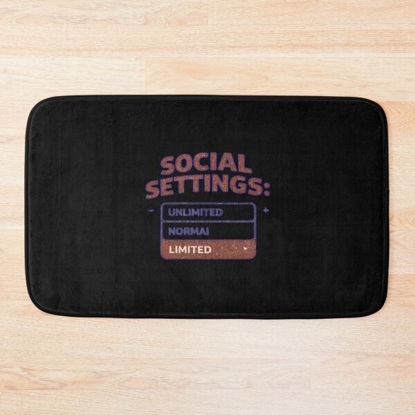 Item preview, Social Settings: Limited – Vintage Minimal Club Tee designed and sold by Mosogoloso.