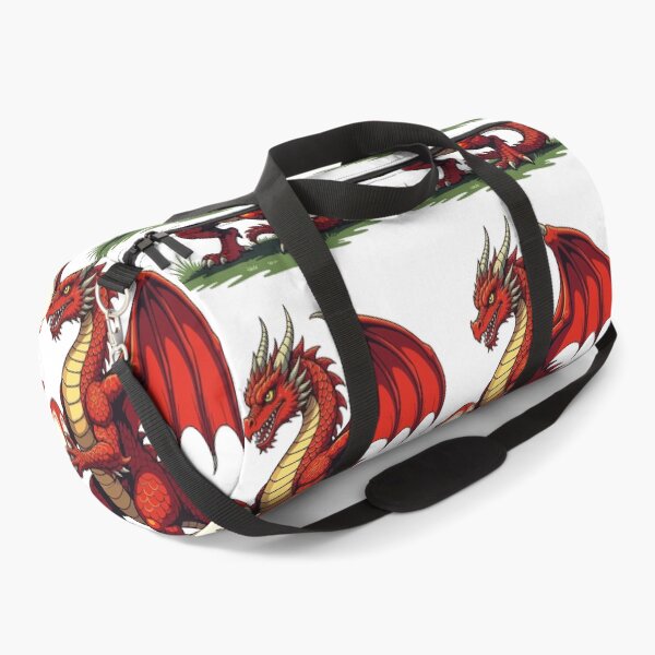 Item preview, A Proud Red Dragon Holding A Rugby Ball designed and sold by taiche.