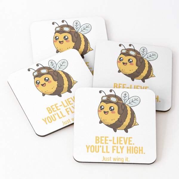 Item preview, Motivational Pilot Bee - Bee-lieve In Yourself designed and sold by OrlyLaWizard.