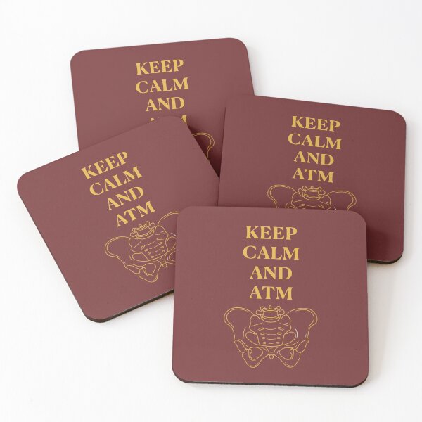 Item preview, KEEP CALM AND ATM- light brown designed and sold by Feldymerch.