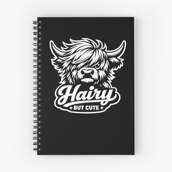 Item preview, Fluffy Highland Cow Shirt – Hairy Scottish Cow Portrait designed and sold by WAUZ.