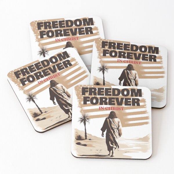 Item preview, Freedom Forever In Christ, Christian USA Celebration, Religious and Patriotic designed and sold by BriAngelaBubbleDesigns.