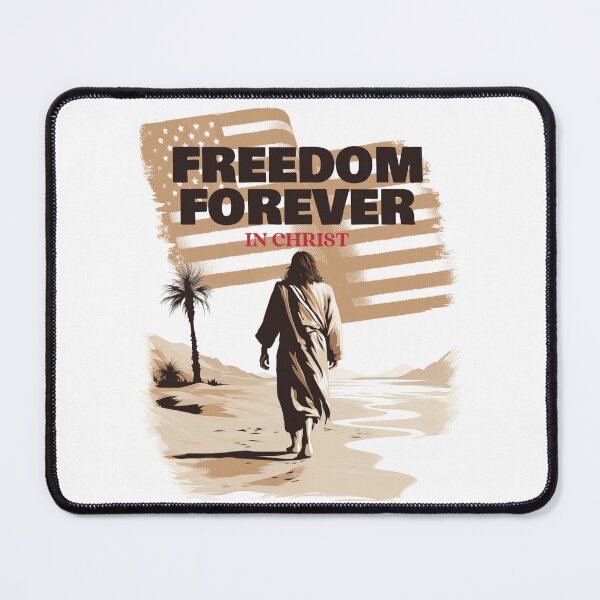 Item preview, Freedom Forever In Christ, Christian USA Celebration, Religious and Patriotic designed and sold by BriAngelaBubbleDesigns.
