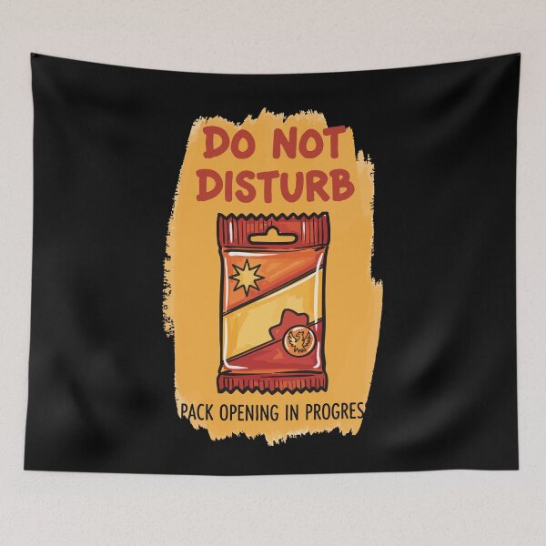 Item preview, Do Not Disturb Pack Opening In Progress Trading designed and sold by LuminOrb.
