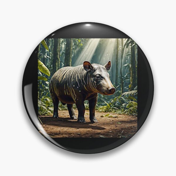 Item preview, Surreal Tapir in Vibrant Rain Forest Bulk #9 designed and sold by Helios Be. Lavsh.