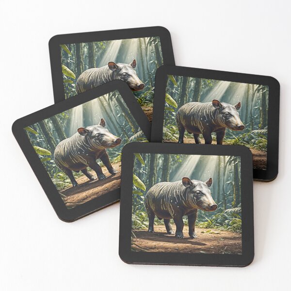 Item preview, Surreal Tapir in Vibrant Rain Forest Bulk #9 designed and sold by Helios Be. Lavsh.