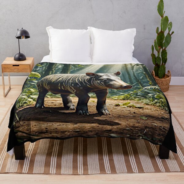 Item preview, Surreal Tapir in Vibrant Rain Forest Bulk #9 designed and sold by Helios Be. Lavsh.