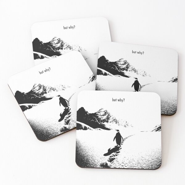 Item preview, Nihilist Penguin - But Why? designed and sold by Phantom-Brush.