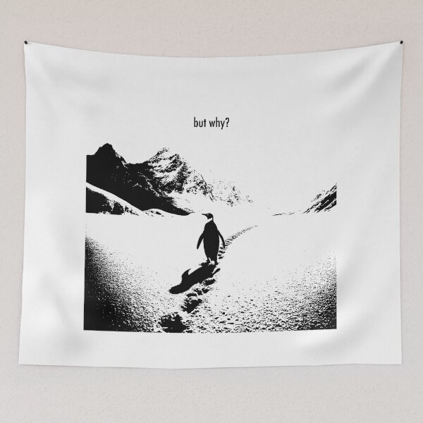 Item preview, Nihilist Penguin - But Why? designed and sold by Phantom-Brush.
