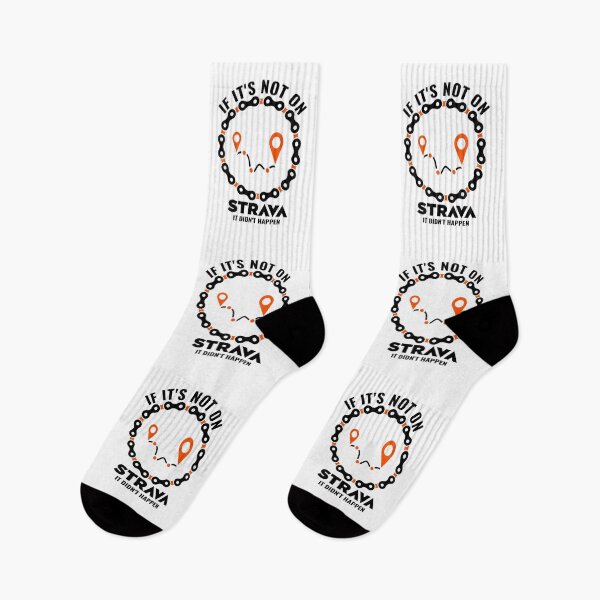 Item preview, If Its Not On Strava It Never Happened Funny Cycling and Running Quote designed and sold by BMLprint ⭐⭐⭐⭐⭐.