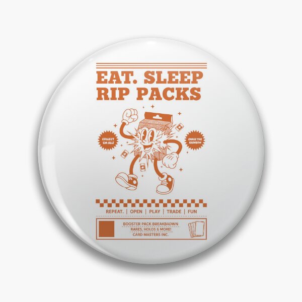 Item preview, Eat Sleep Rip Packs Trading Card Booster Pack designed and sold by LuminOrb.