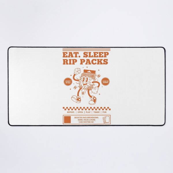 Item preview, Eat Sleep Rip Packs Trading Card Booster Pack designed and sold by LuminOrb.