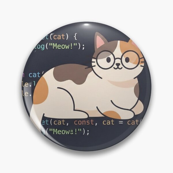 Item preview, One-Line Art - Cat on a Laptop designed and sold by Zenith Design.
