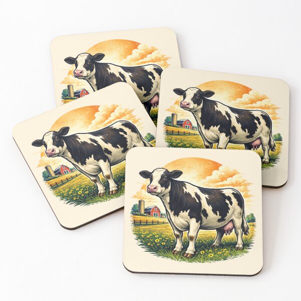 Item preview, Farm Cow Art designed and sold by Planetporridge.