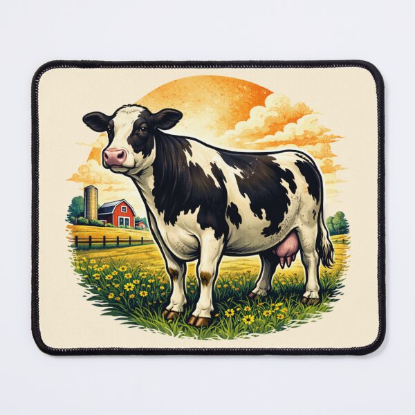 Item preview, Farm Cow Art designed and sold by Planetporridge.