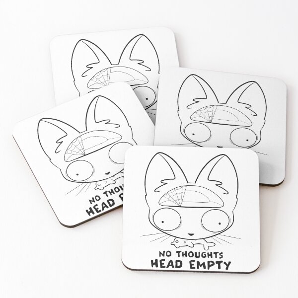 Item preview, Head Empty - Black designed and sold by Danni Doodles.