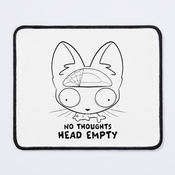 Item preview, Head Empty - Black designed and sold by Danni Doodles.