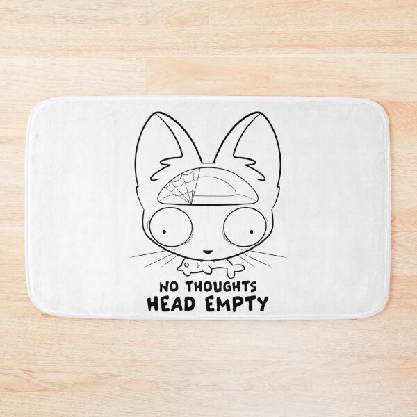 Item preview, Head Empty - Black designed and sold by Danni Doodles.