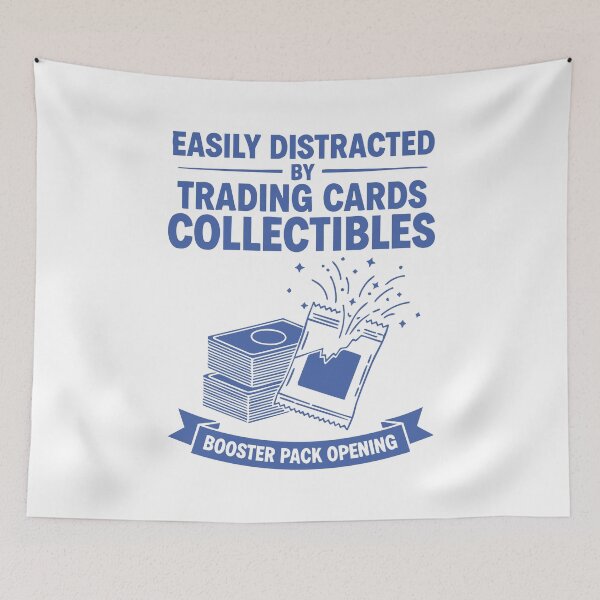 Item preview, Easily Distracted By Trading Cards Collectibles designed and sold by LuminOrb.