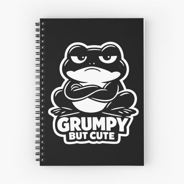 Item preview, Grumpy But Cute Frog Shirt – Funny Deadpan Frog Humor designed and sold by WAUZ.