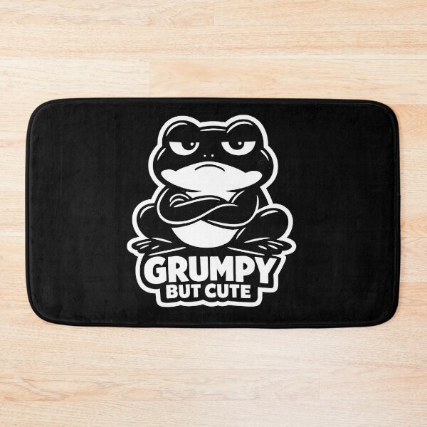 Item preview, Grumpy But Cute Frog Shirt – Funny Deadpan Frog Humor designed and sold by WAUZ.