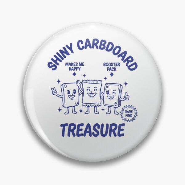Item preview, Shiny Cardboard Treasure Makes Happy Booster Pack designed and sold by LuminOrb.