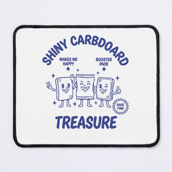 Item preview, Shiny Cardboard Treasure Makes Happy Booster Pack designed and sold by LuminOrb.