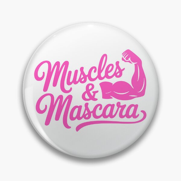Item preview, Muscles And Mascara! Pink Gym Girl designed and sold by PMCreative.