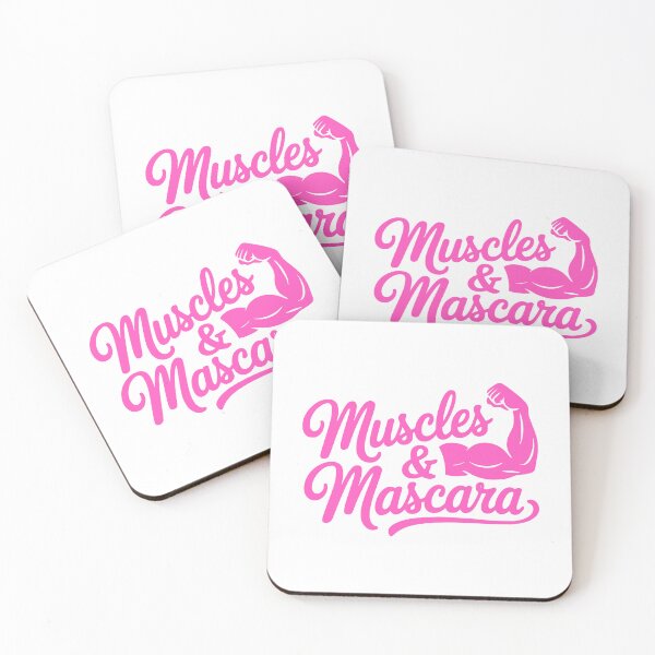 Item preview, Muscles And Mascara! Pink Gym Girl designed and sold by PMCreative.