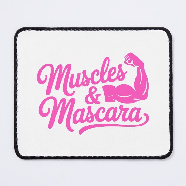 Item preview, Muscles And Mascara! Pink Gym Girl designed and sold by PMCreative.